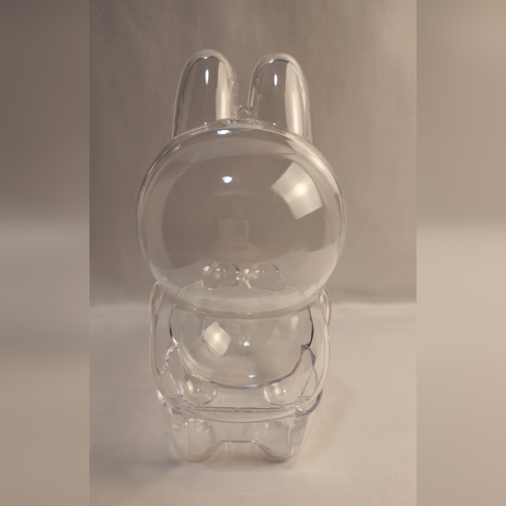 Protective Case Compatible LABUBU Have a Seat Crystal-Clear Hard Display Sitting - Picture 12 of 13